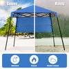6x6FT Folding Pop-up Canopy Outdoor Tent Gazebo Garden Patio Lightweight Shelter