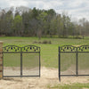 5 Panel 2 In1 Dog Pet Playpen Enclosure Garden Fence Animal Barrier Outdoor Farm