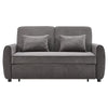 164cm Wide 3 in 1 Grey Convertible Sofa Bed Lounger Chaise Bed Sleeper Sofabed