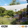 Outdoor Sun Shade Sail Patio Suncreen Awning Garden Sun Canopy 90% UV Block HDPE