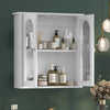 New Bathroom Cabinet With Shelf Wall Mounted For Bathroom Storage White