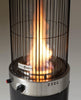Spiral Flame Gas Patio Heater 13.5KW (Black with Black Cover)