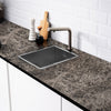 Coffee Marble Textured Countertop Adhesive Sticker Table Wall Cabinet Wallpaper