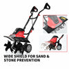 1500W Electric Tiller Garden Mini Soil Cultivator Rotavator 20cm Working Depth