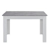 Rectangular Kitchen Dining Table Wooden Table 4-6 Seats Family Party Table White