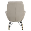 Recliner Rocking Chair Napping Armchair Velvet Upholstered High Back Accent Sofa