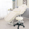 Beauty Salon Chair Bed Reclining Facial Therapy Massage Table Tattoo Couch Stool