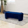 Upholstered Velvet Bed End Bench Ottoman Storage Lounge Bench Window Seat