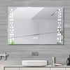 LED Illuminated Bathroom Mirror Light Demister Pad/ Shaver Socket/ Sensor Switch