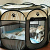 Soft Portable Foldable Fabric Dog Crate Cat Cage Pet Travel Puppy Play Pen Tent