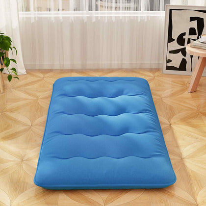 190 x 120 x 10cm Japanese Floor Mattress Futon Mattress Roll up Mattress-Navy