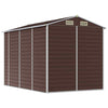 Gecheer Storage Shed Metal Garden Tool Shed Tool Storage House Bike Shed A7B4