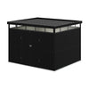 Outdoor Lockable Storage Shed 8.5×9.7ft Utility Room Storage Room Tool Room