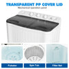 4.5KG/8.5KG Portable Washing Machine Compact Mini Laundry Washer Spin Dryer Dorm