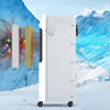 Mobile Portable Air Cooler & Heater Humidifier Evaporative Cool Fan Remote Swing