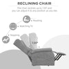Electric Power Lift Fabric Recliner Chair with Remote Control for the Elderly