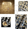 LED Ceiling Light Crystal Chandeliers lights Bedroom Kitchen Living Room Lamp