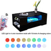 High Gloss LED Modern Coffee Table Wooden Storage Living Room Furniture UK