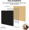 6-48x Self Adhesive Acoustic Foam Panels Studio Soundproofing Foam Tiles Pads
