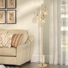 Tall Stem Standard Floor Lamp Living Room Reading Light Free Standing Lighting