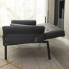 Panana Fabric Sofa Bed Sofabed with Drink Holders Recliner Free Bolster Cushions
