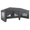 3 x 6m Pop Up Gazebo Height Adjustable Party Tent w/ Storage Bag Grey