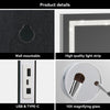 Diamond LED Lighted Makeup Mirror Hollywood Vanity Cosmetic Mirror USB Charging