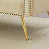 MODERN FABRIC SOFA BED LOVESEAT CLICK CLACK SOFA SETTEE RECLINER COUCH, BEIGE