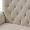 Velvet Armchair Padded Seat Wing Back Accent Chair Single Lounge Queen Anne Sofa