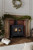 LIFELOOK Cast Iron Woodburning Multifuel Stove Fireplace Heat Warm Indoor 10KW
