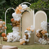 Set of 3 Wedding Arch Balloon Frame Metal Backdrop Stand Garden Floral Arch Deco