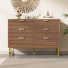 6 Drawers Chest of Drawers Dresser Tall Wide Bedside Cabinet Bedroom Furniture
