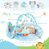 4-in-1 Baby Kick and Play Piano Gym Infant Toddler Activity Play Mat with Toys