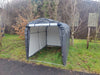 Garden Storage Shelter Bike Shed Log Store Bicycle Tent L: 2.2 xW: 1.55 xH: 1.6m
