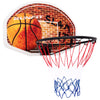 Wall Mounted Basketball Hoop & Backboard Set Indoor Outdoor Basketball Backboard
