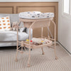Baby Changing Table Portable Folding Infant Nursery Diaper Station with Bathtub