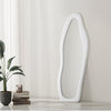 Irregular Full Length Mirror with Velvet Frame Home Living Room 160 x 60cm NEW
