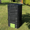 500 Litre Plastic Garden Composter Compost Bin (65cm x 120cm)