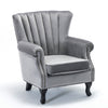 Fireside Armchair Chesterfield High Wing Back Chair Lounge Tub Queen Anne Sofa