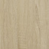 Brokky Sink Cabinet Sonoma Oak 80x33x60 Engineered Wood,Vanity Unit with R3T6