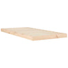 Bed Frame 90x200 Solid Wood Pine U6Z2