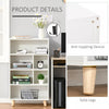 Bookcase Modern Bookshelf Display Cabinet Cube Storage Unit for Home Office