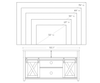 Large TV Stand Industrial Storage Sideboard Vintage Rustic Metal Media Cabinet
