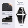 Large Black Flight Hard Case Tool Box Carry Foam Storage DJ Camera Box UK