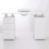 Beauty Salon Workstation Nail Technician Table Manicure DIY Nail Art Drawer Desk