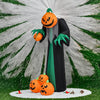 9FT 8FT Pumpkin Ghost Inflatable Halloween Decoration w/ LED Lights Accessories