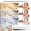 Chest of 6 Drawers Cabinet Dressing Table Vanity Makeup Desk Storage w/Mirror