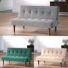 4ft/5.6ft Long Sofa Bed Fabric 2/3 Seater Click Clack Recliner Sleeper Loveseat