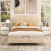 Compact Floor Night Table End Table 2-Drawer Nightstand