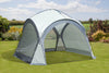 Garden Gazebo Dome Shelter Party Tent 4 Mesh Walls 2 Sun Shade Walls Huge Size !